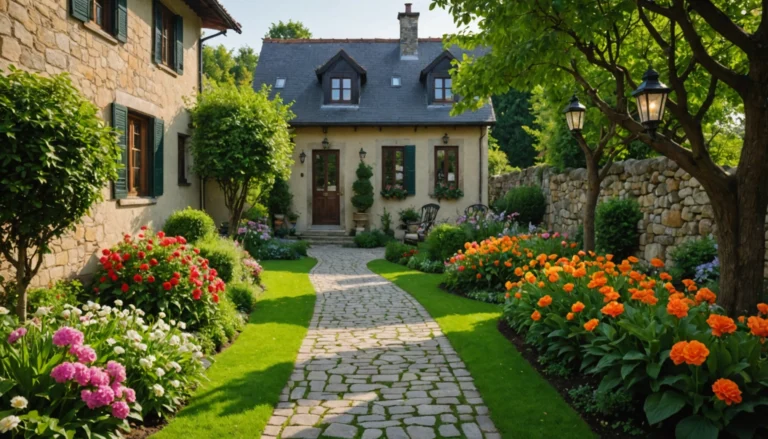 chemin d'accès maison