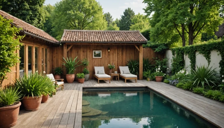 petites piscines en bois