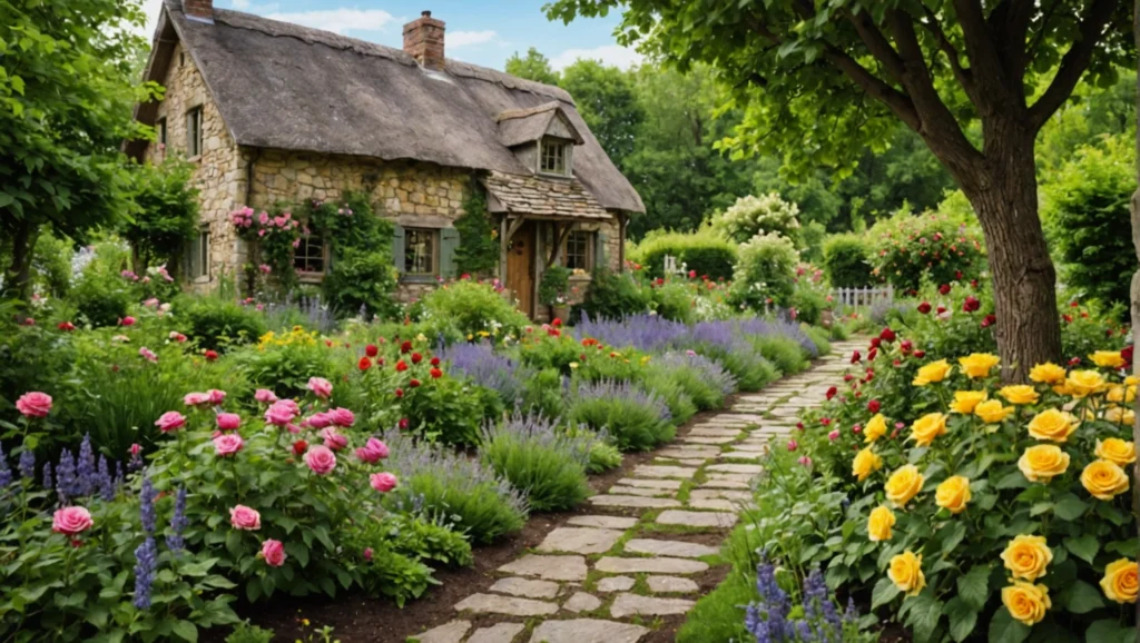 cottage garten anlegen plan