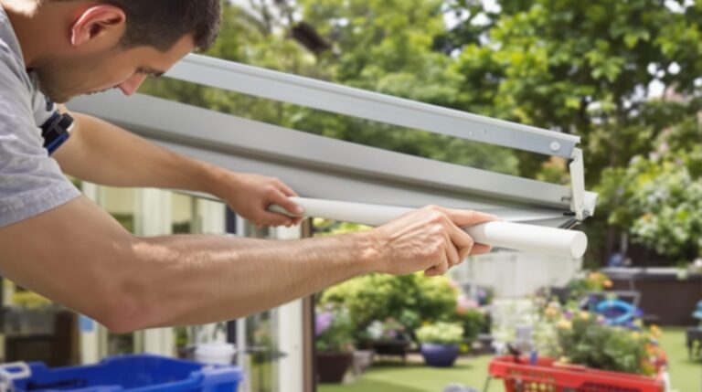 fixer un store banne